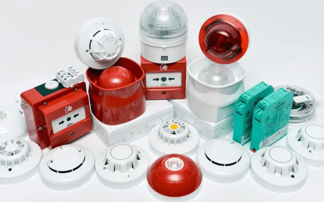 Commercial fire alarm and detection system